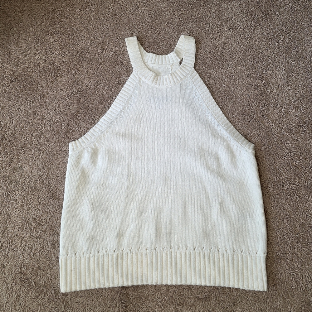 Banana Republic Knit Racerback Top Size Large